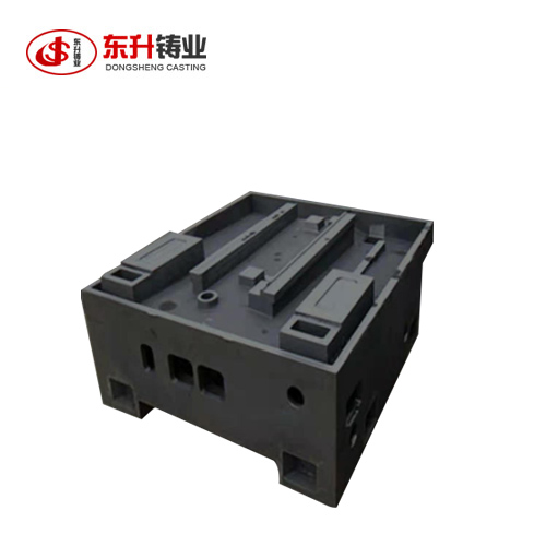 Vermicular graphite cast iron machine bed