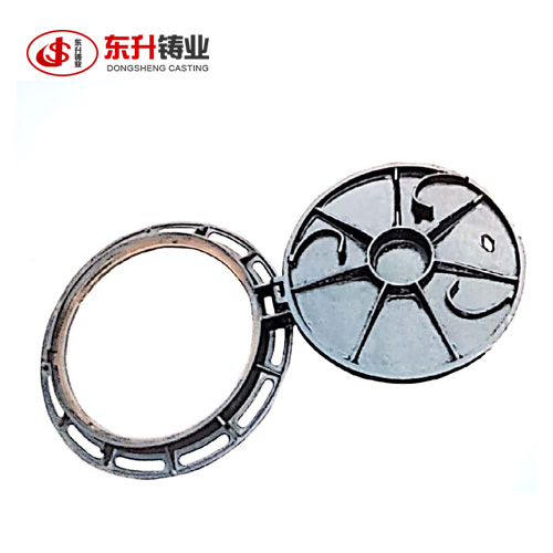 Flat open 180° five-proof manhole cover
