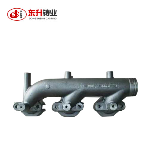 Vermicular graphite cast iron exhaust manifold